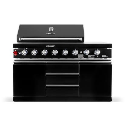 BLACKBACK 6+2 gas grill module