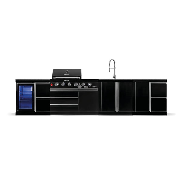 BB-L4 Outdoor Kitchen | 4+2 Gas Grill | Cool | Clean | Prep