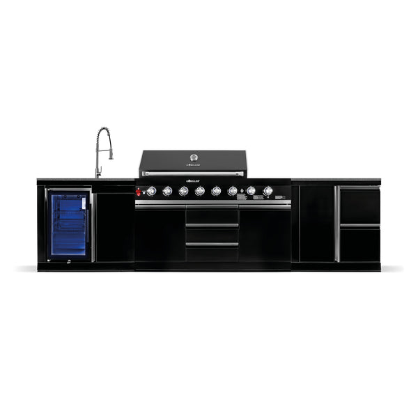 BB-M3 outdoor kitchen | 6+2 gas grill | CoolClean | Prep