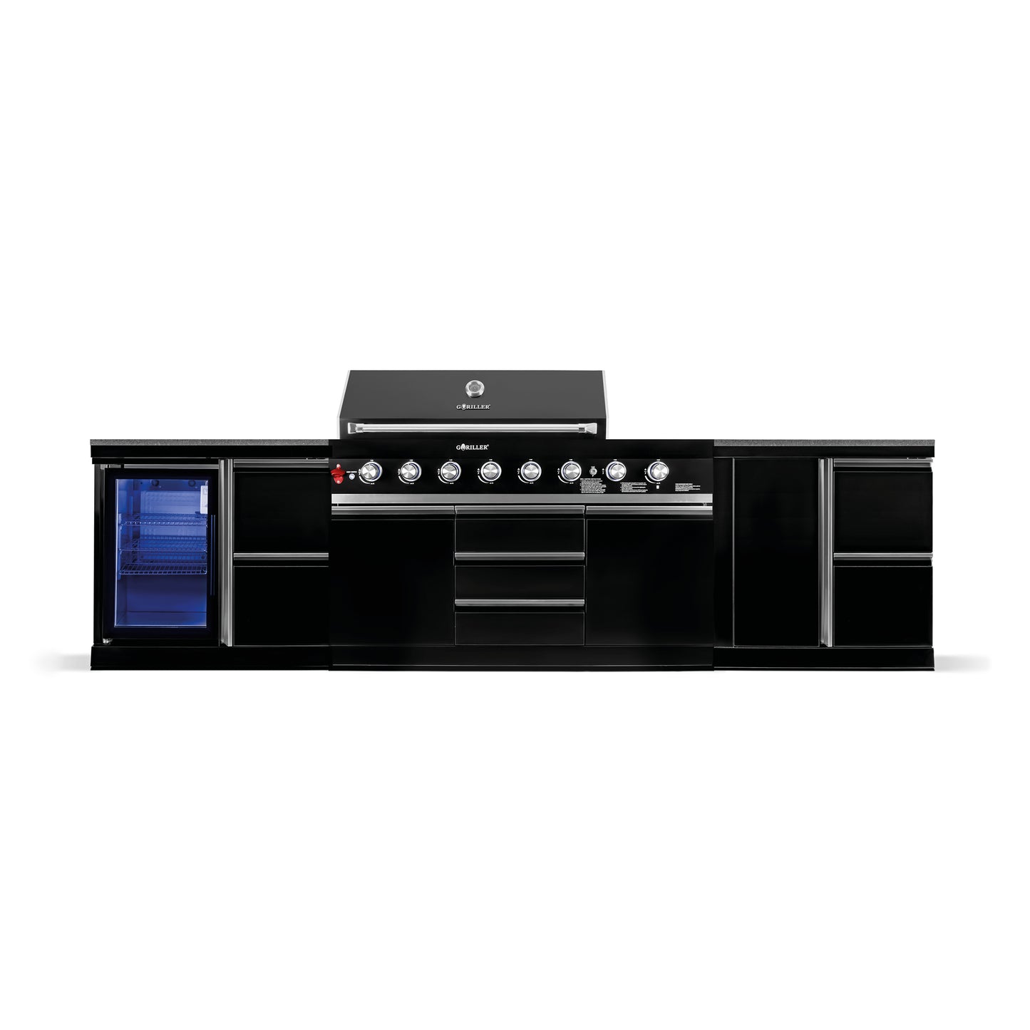 BB-M5 Outdoor Kitchen | 6+2 Gas Grill | Cool | Prep