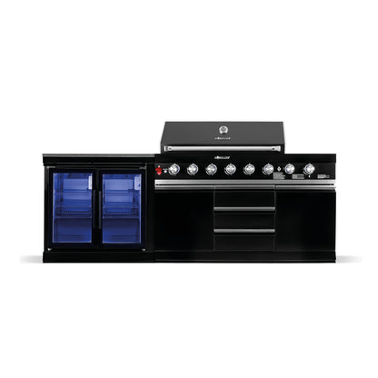 BB-S2 outdoor kitchen | 6+2 gas grill | CoolDuo