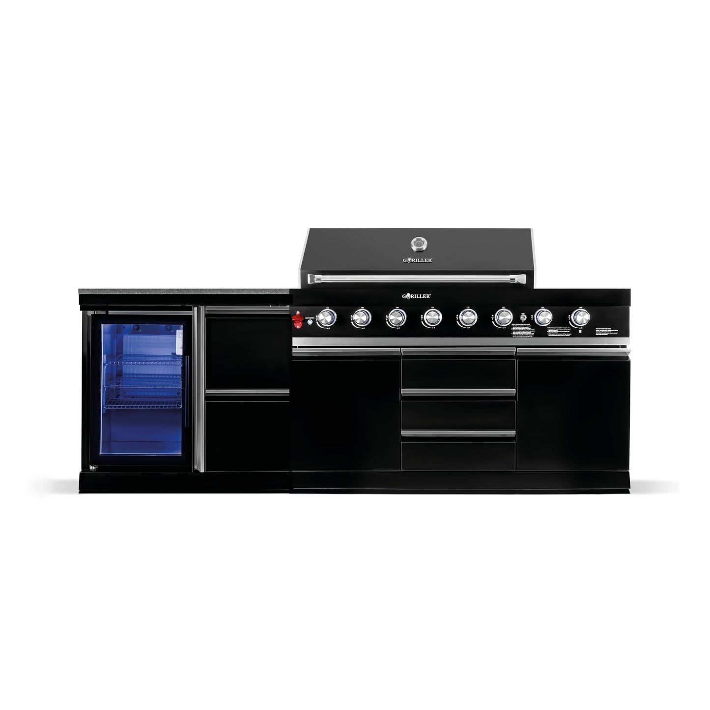 BB-S4 Outdoor Kitchen | 6+2 Gas Grill | Cool