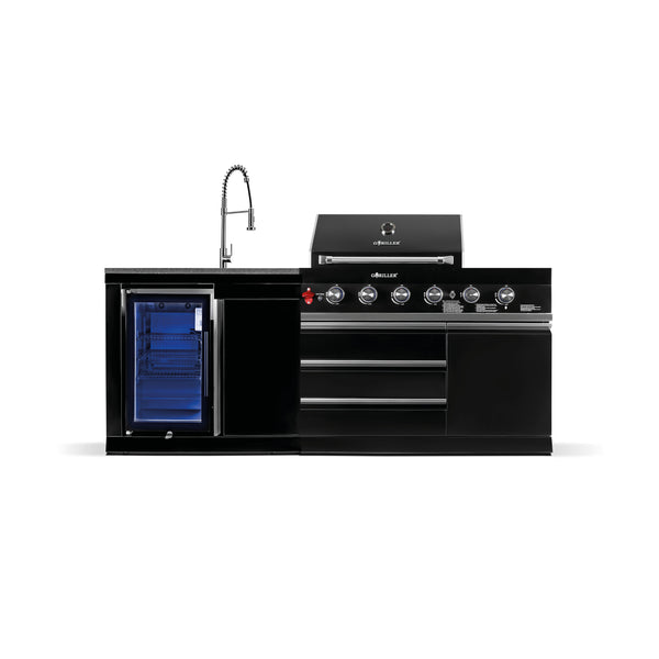 BB-S6 outdoor kitchen | 4+2 gas grill | CoolClean