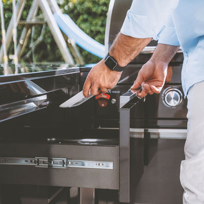 BB-S1 outdoor kitchen | 6+2 gas grill | Cool Clean