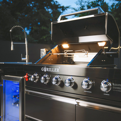 BB-S2 outdoor kitchen | 6+2 gas grill | CoolDuo