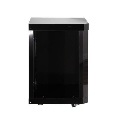 Corner Kit Stainless Steel Outdoor Kitchen Black, 62x62x90cm