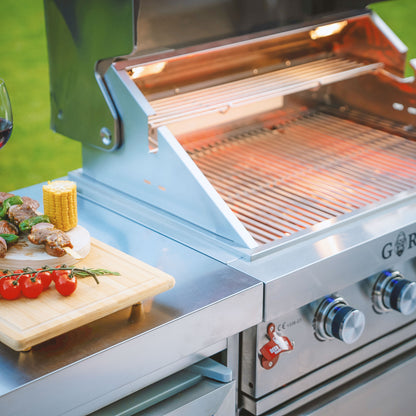 SB-S3 outdoor kitchen | 4+2 gas grill | Clean