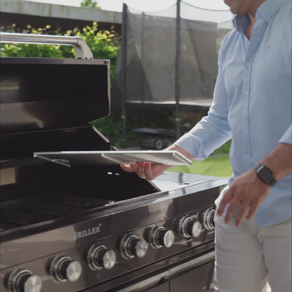 BB-S7 outdoor kitchen | 4+2 gas grill | CoolDuo